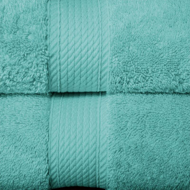 Superior Egyptian Cotton Pile Heavyweight Bath Towel Set of 2