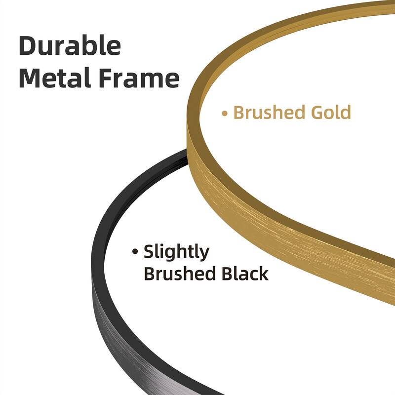 Aluminum Alloy Fine Edge Right Angle Full Length Mirror
