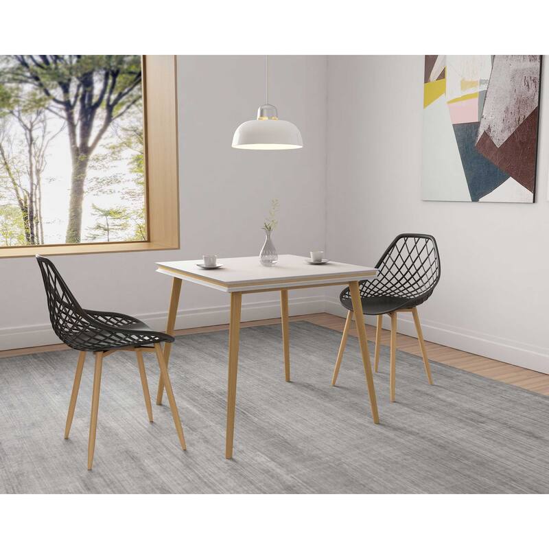 Jamesdar Kurv Mid-Century Dining Chair (Set of 2)