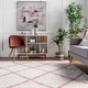 preview thumbnail 32 of 48, Nuloom Kesha Contemporary Trellis Shag Area Rug