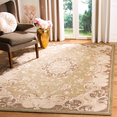 SAFAVIEH Handmade Easy Care Krystal Oriental Rug
