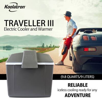 9.8 Quart Traveller III Thermoelectric Iceless 12V Cooler Warmer