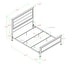 preview thumbnail 9 of 13, Middlebrook Santos Rustic Metal Queen Panel Bed
