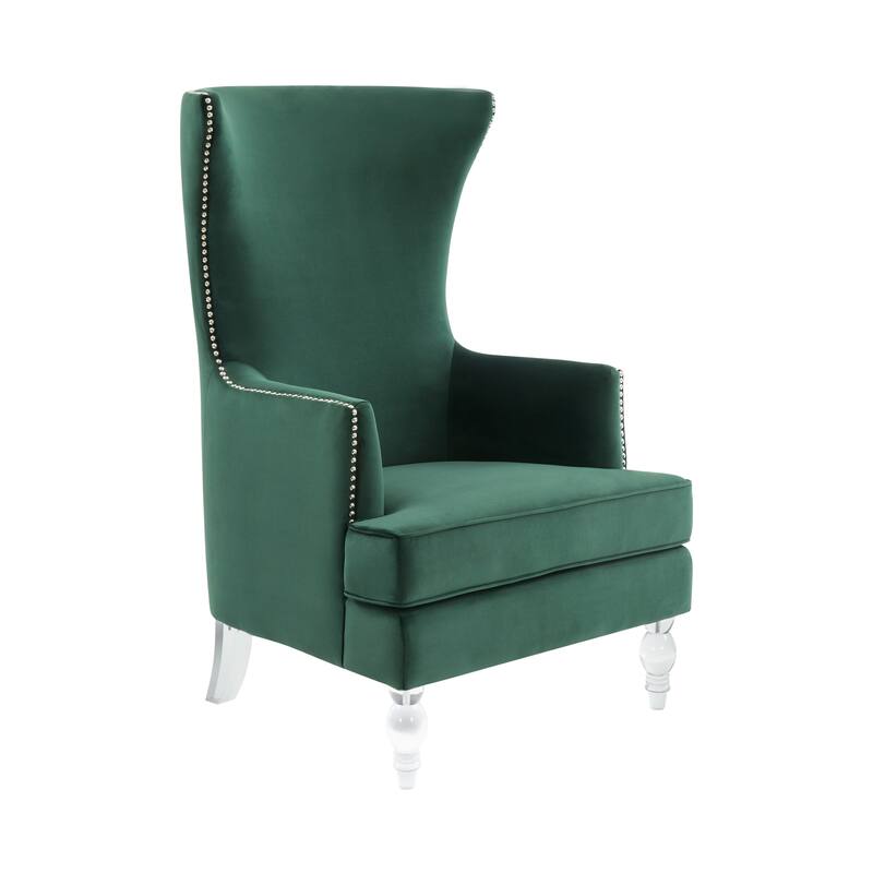 SAFAVIEH Couture Geode Modern Wingback Chair - 29.1" W x 32.3" D x 44.9" H