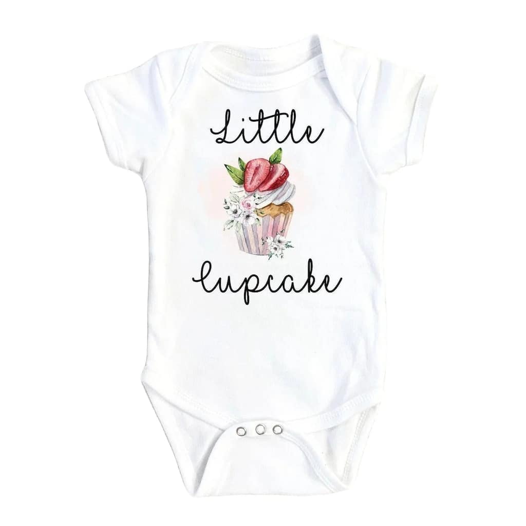 Little Cupcake - Baby Boy Girl Clothes Infant Bodysuit Funny Cute Newborn