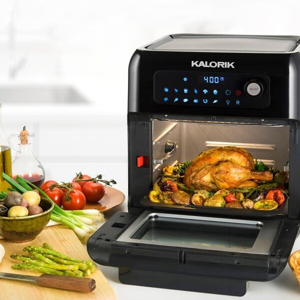 KALORIK 10 Quart Digital Air Fryer Oven Black Refurbished Bed Bath Beyond 32043650