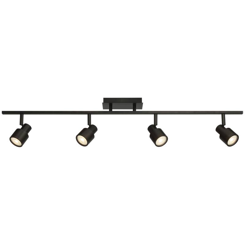 Access Lighting Lincoln 4 Light Adjustable LED Track - Matte Black - Matte Black
