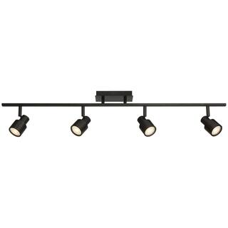 Access Lighting Lincoln 4 Light Adjustable LED Track - Matte Black