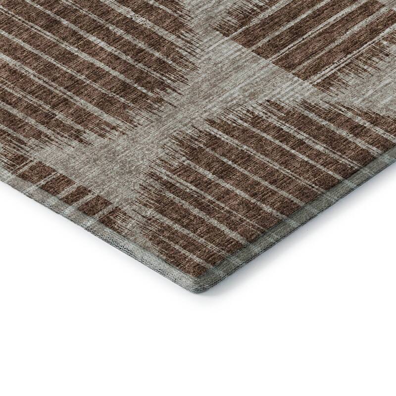 Premium Washable Super Soft Contemporary Geo Mayfield Rug