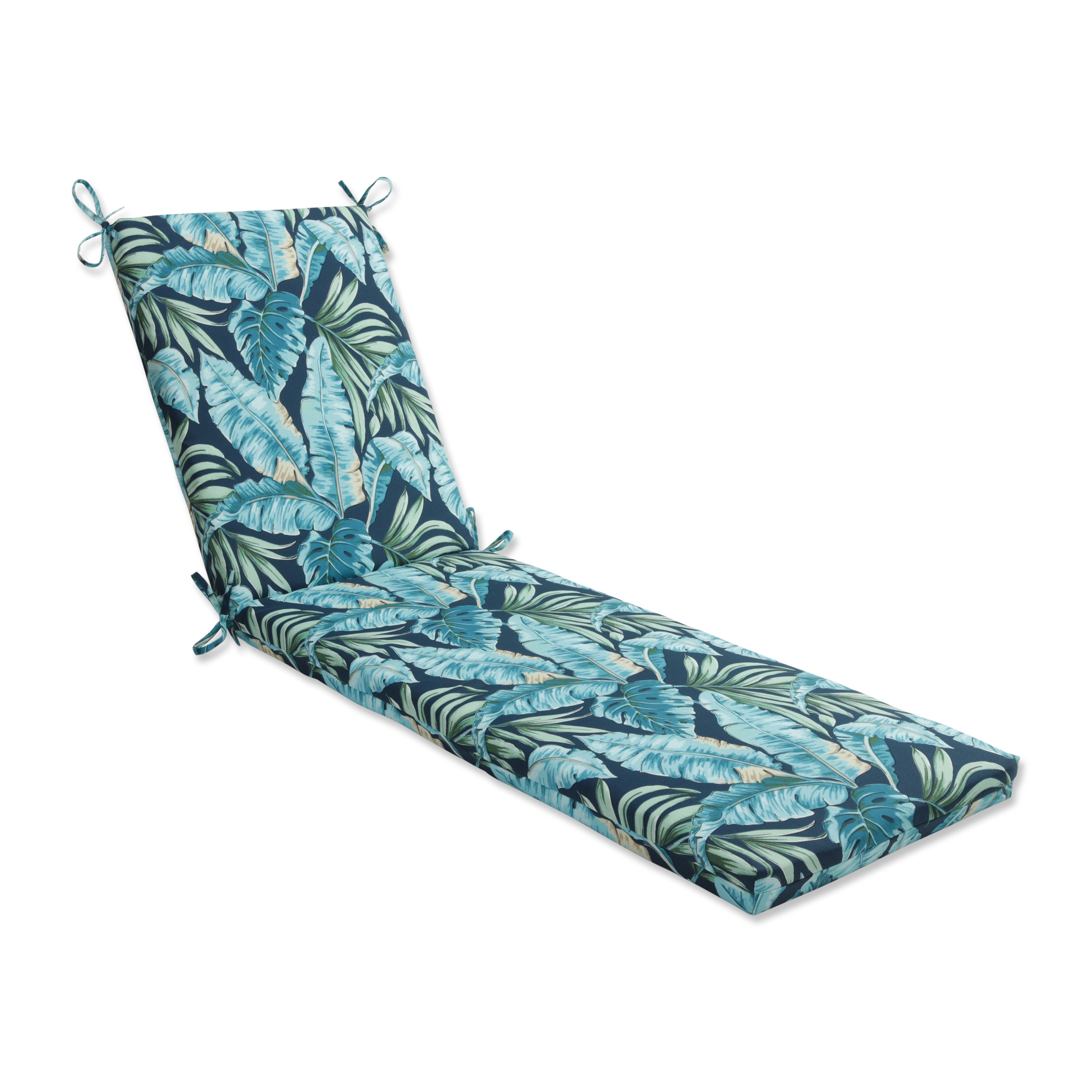 Pillow Perfect Outdoor Tortola Midnight Blue Chaise Lounge Cushion 80x23x3 80 X 23 X 3 80 X 23 X 3