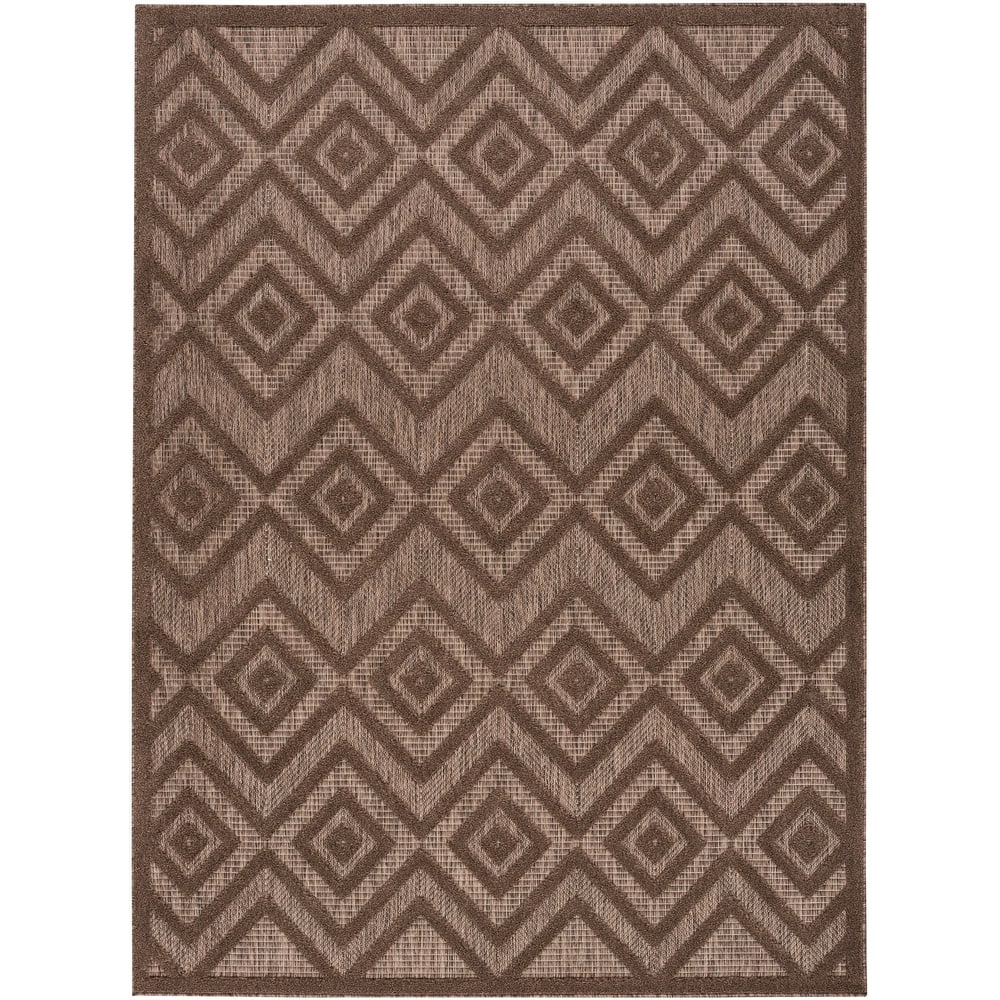 Nourison Versatile Indoor/Outdoor Geometric Flatweave Area Rug