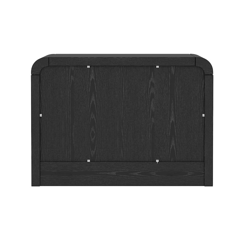 Manhattan Comfort Grace Nightstand with 2 Drawers