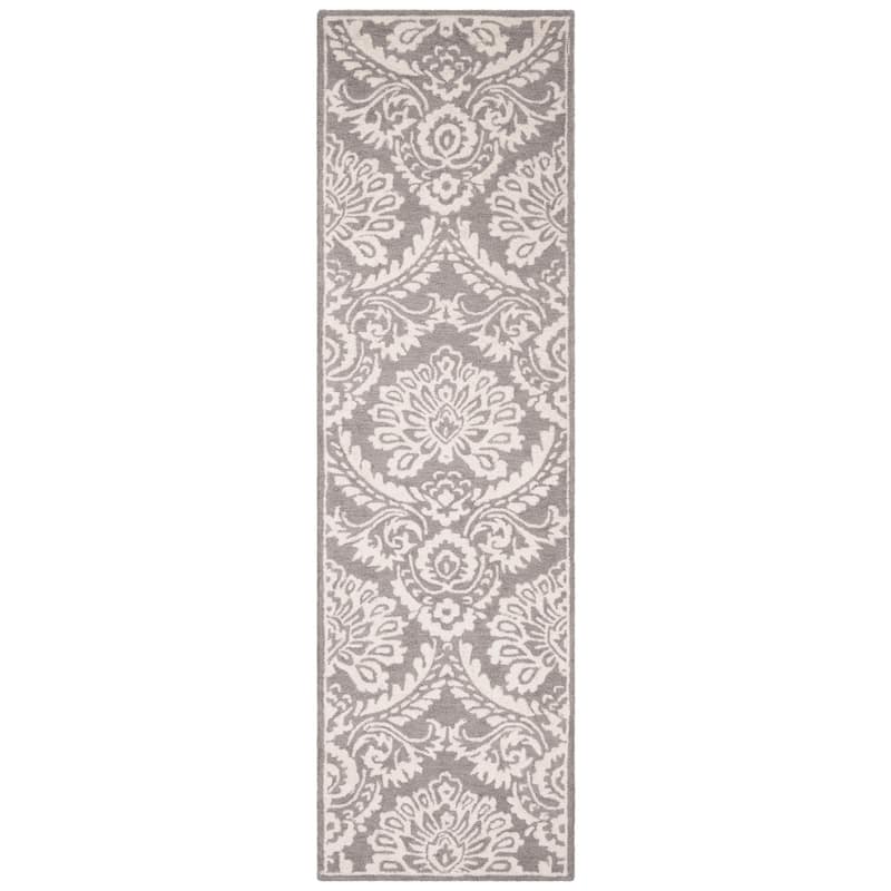 SAFAVIEH Handmade Blossom Esta Modern Floral Wool Rug
