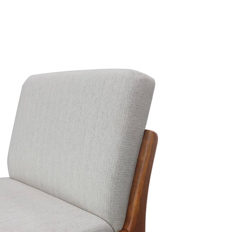 Christopher Knight Home - Eli Classic Wooden Upholstered Bar Stool with Padded Seat and Backrest