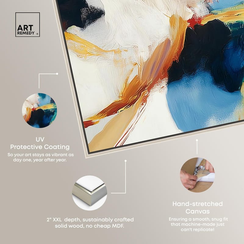 Vibrant Palette II Canvas Set of 2 by Art Remedy