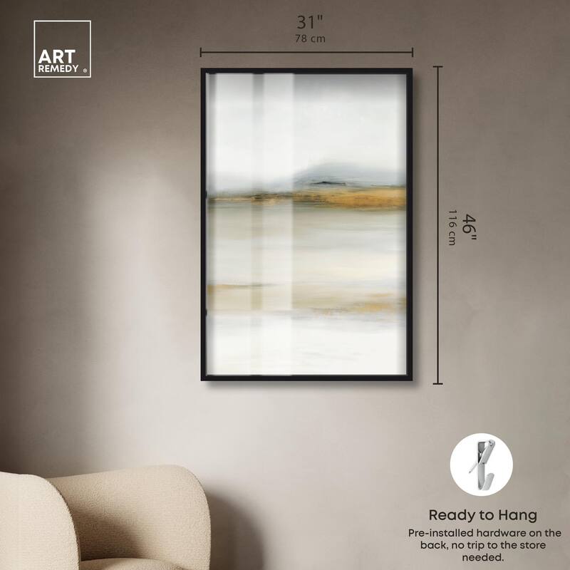 Misty Expanse II Shadowbox by Art Remedy