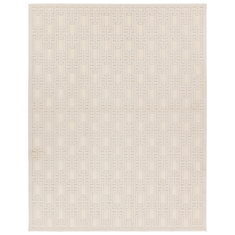 Fadil Geometric Cream Rug