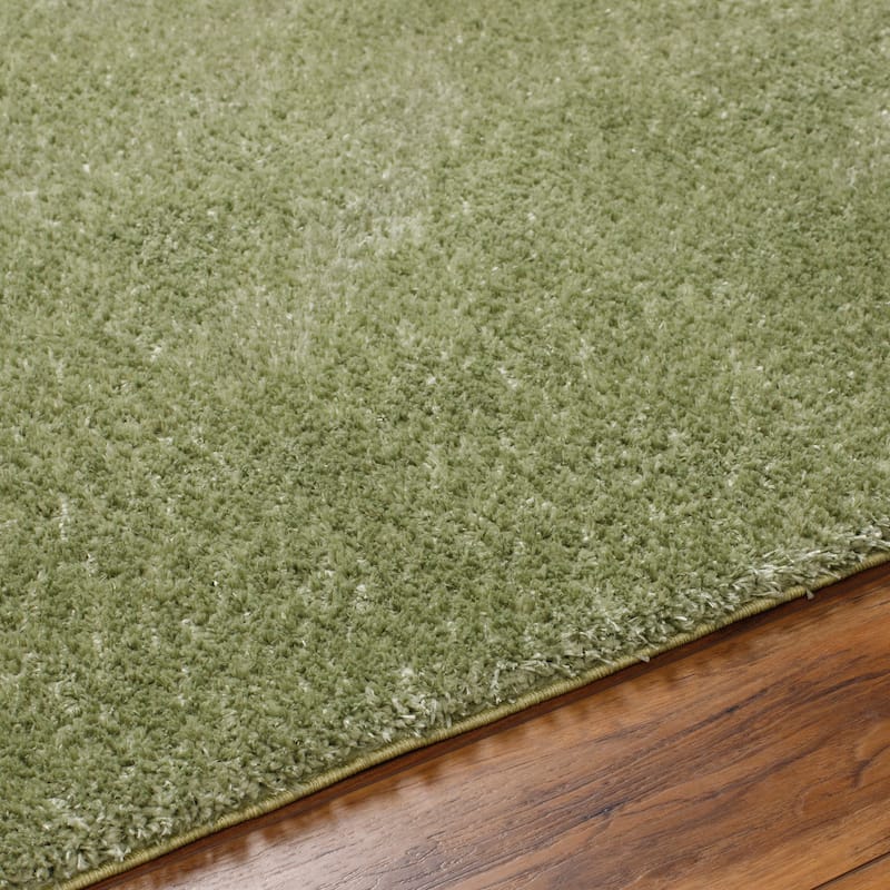 Livabliss Cloudy Vibrant Solid Plush Area Rug