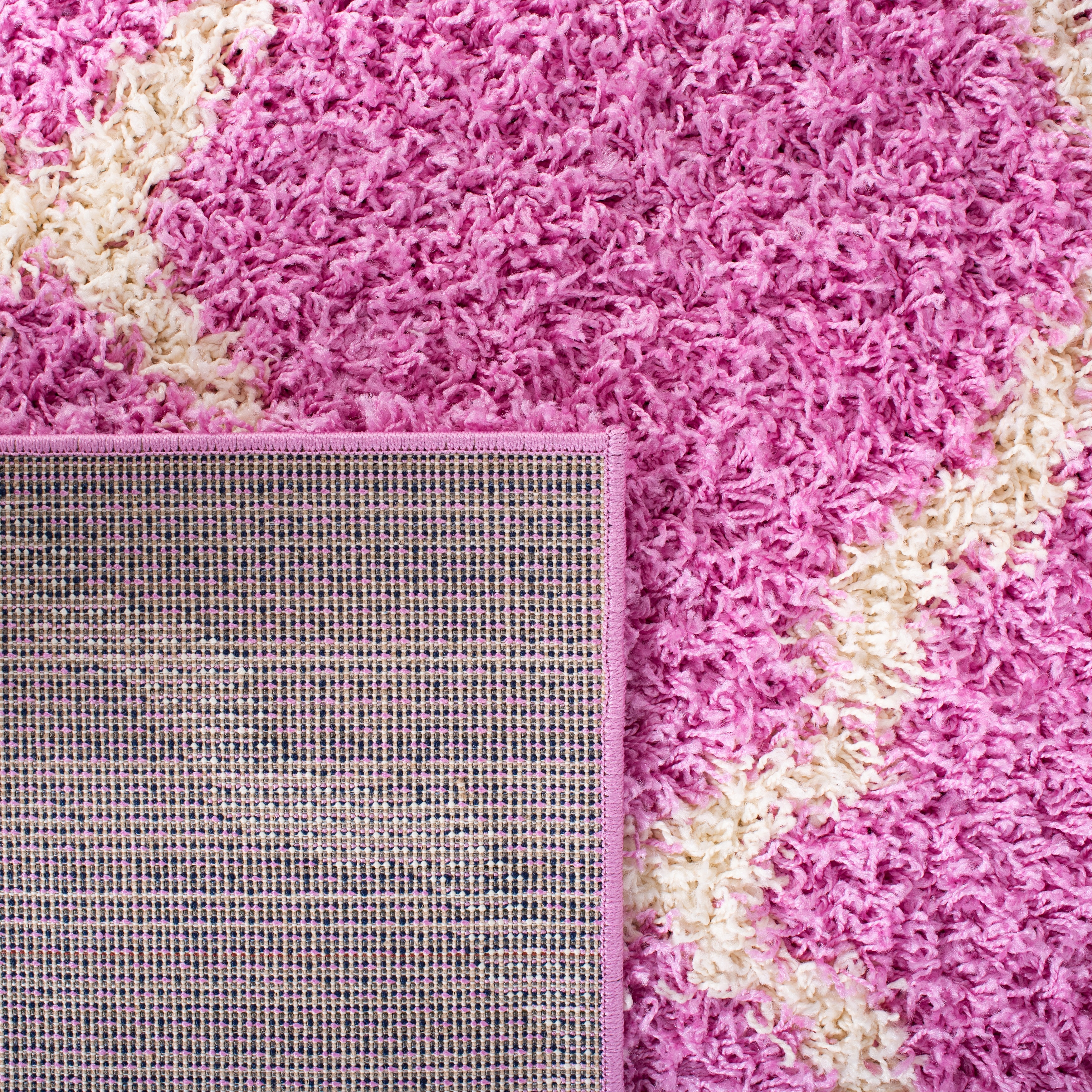SAFAVIEH Dallas Shag Hacer Trellis 1.5-inch Thick Rug