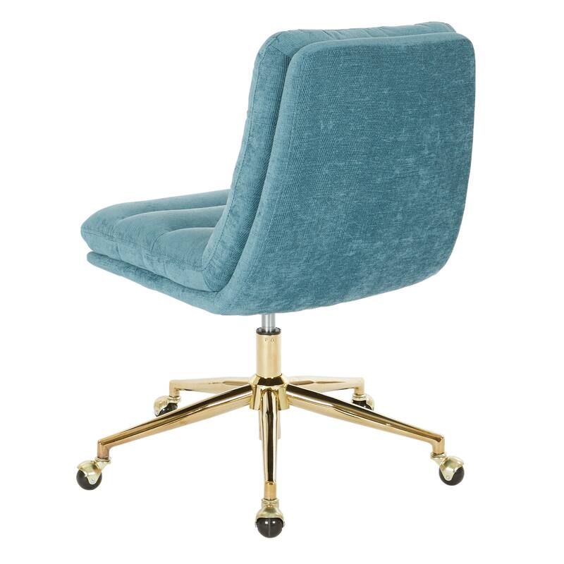 Legacy Swivel Office Chair in Faux Leather