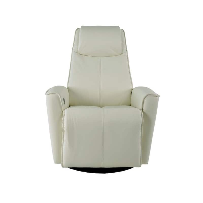 Fjords Urban Leather Swing Recliner - Large - Shadow Gray