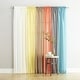 preview thumbnail 5 of 3, No. 918 Emily Voile Sheer Rod Pocket 1-Piece Curtain Panel, Single Panel