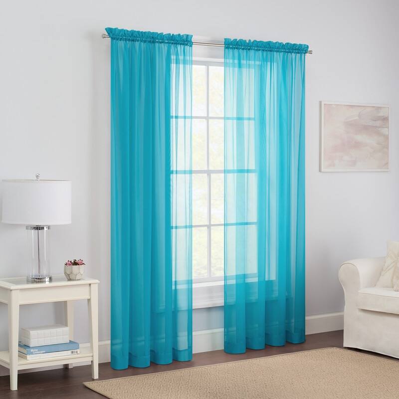 Eclipse Victoria Voile Curtain Panel Pair