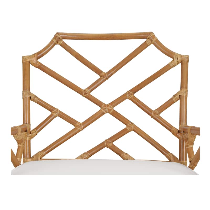 NPD Furniture Kara Rattan Accent Arm Chair