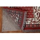 preview thumbnail 7 of 17, Red Traditional Botemir Runner Rug Hand-knotted Wool Carpet - 2'6" x 9'8"