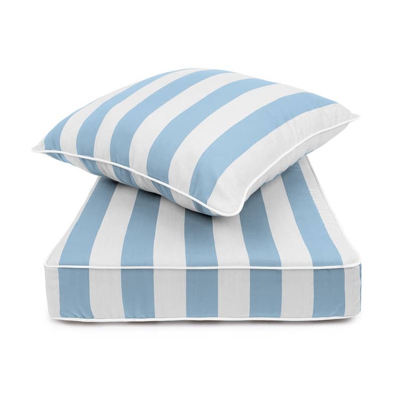 Sherry Kline Indoor/Outdoor Cabana Stripe Deep Seat Cushion (Seat & Back)