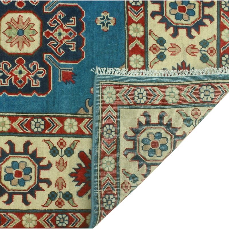 Noori Rug Kazak Ender Blue/Ivory Rug - 8'4" x 11'9"