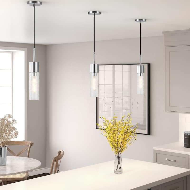 Lance 3.5" Wide Pendant with Glass Shade