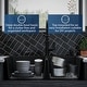 preview thumbnail 3 of 19, Karran Drop-In Quartz 33 in. 1-Hole 60/40 Double Bowl Kitchen Sink Kit