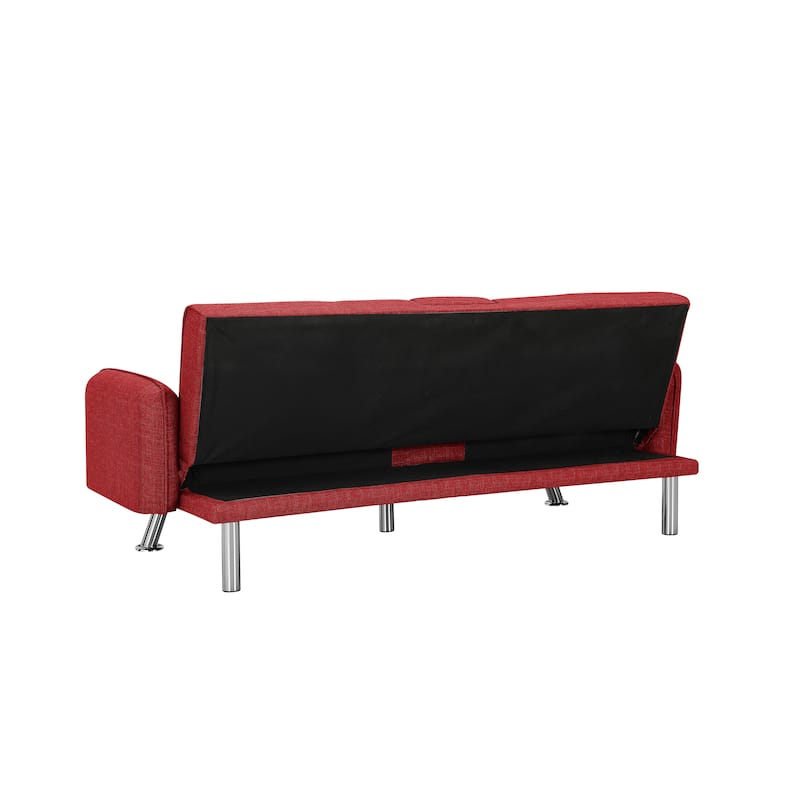 Living Room Modern Sleeper Sofa with 2 Cup Holders