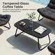 preview thumbnail 17 of 71, Double Papasan Chair Loveseat with Cushion, All-weather PE Rattan 2-Person Wicker Patio Chair for Indoor Outdoor