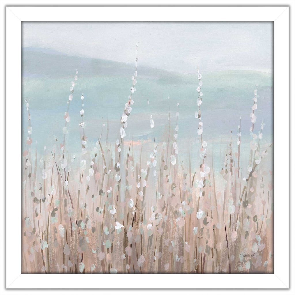 "Coastal Morning Blooms" Print on Acrylic