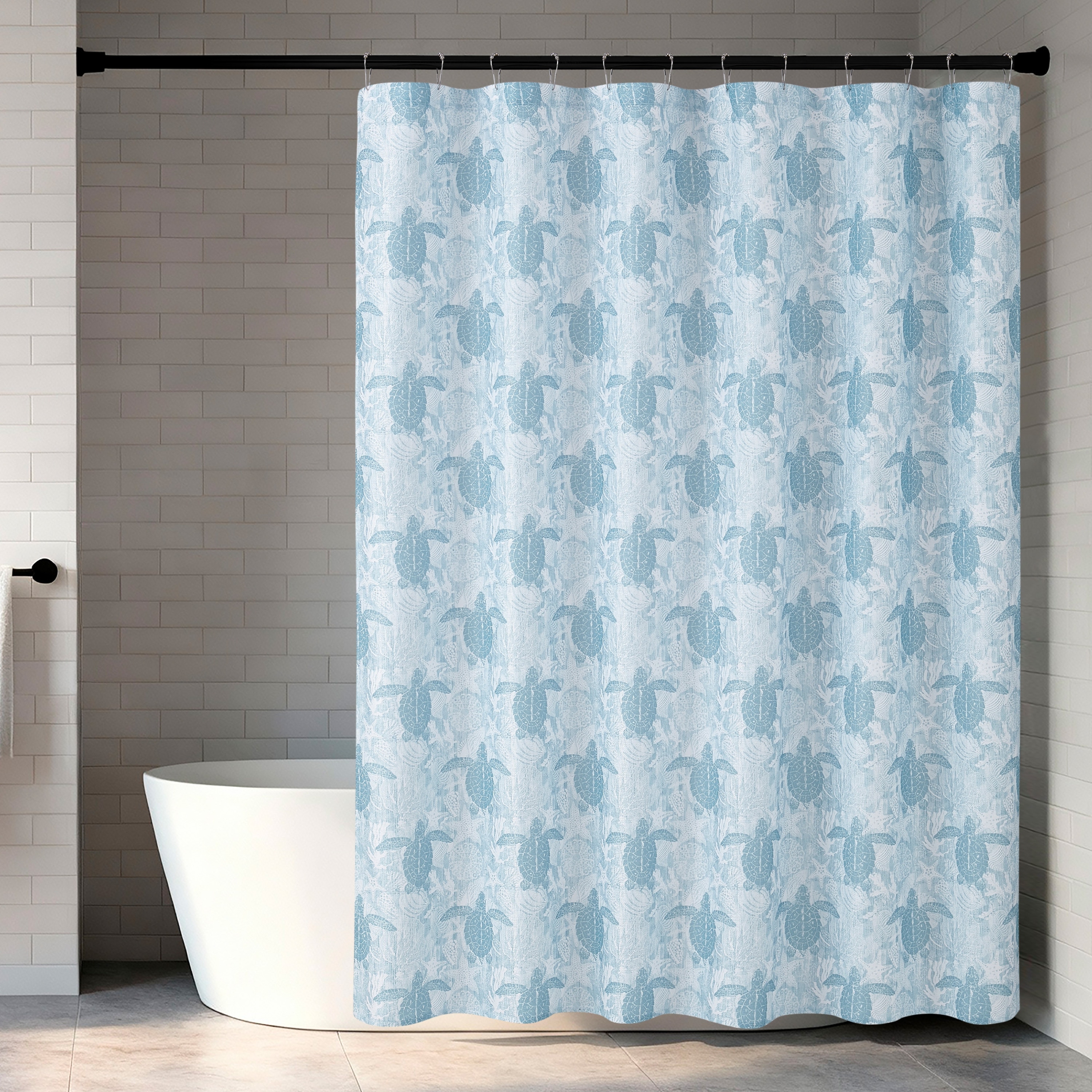 Creative Home Ideas 1-Piece Shower Curtain