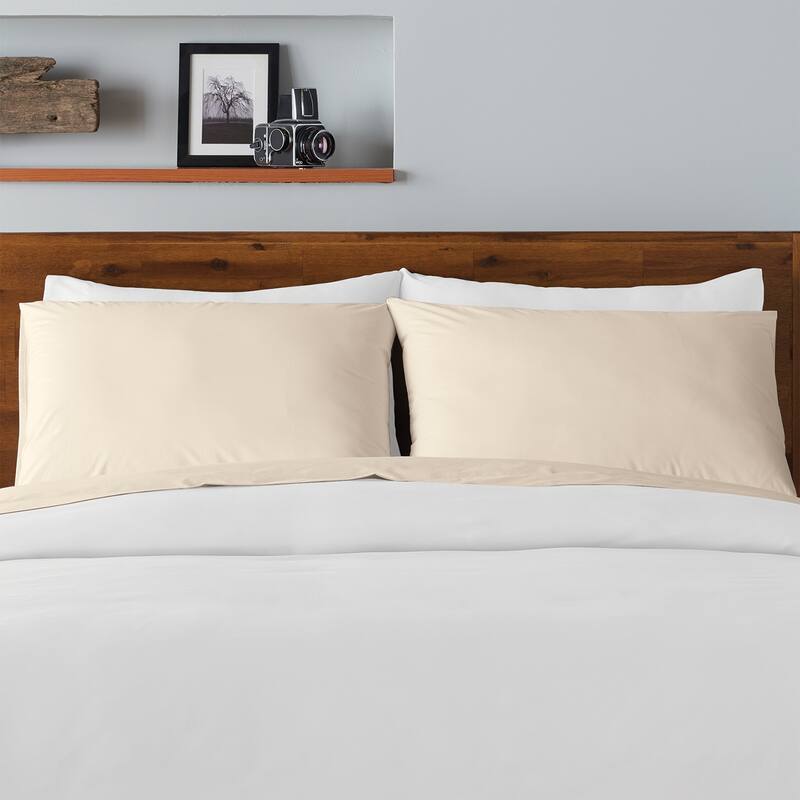 Ella Jayne 100% Cotton Percale Cool and Crisp Deep Pocket Sheet Set