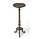 preview thumbnail 1 of 10, Butler Traditional Round Pedestal Plant Stand - Brown