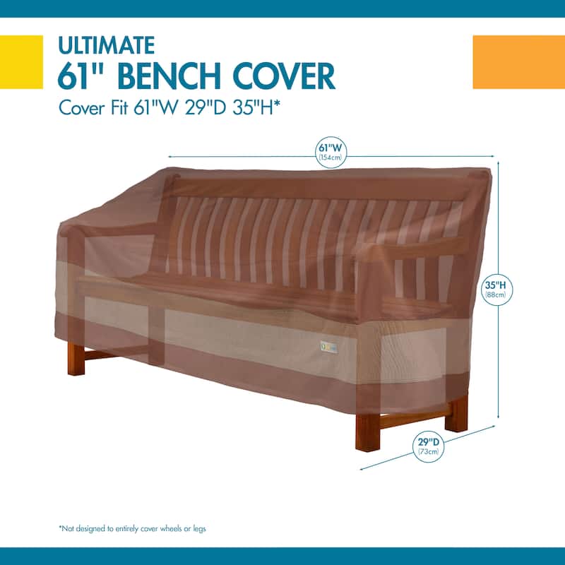 Duck Covers Ultimate Bench Cover