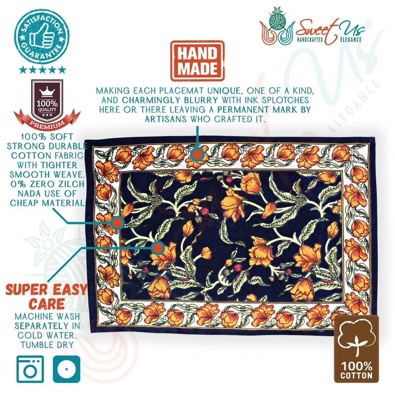 Cotton Sweet French Country Floral Tablecloth Round, Runner