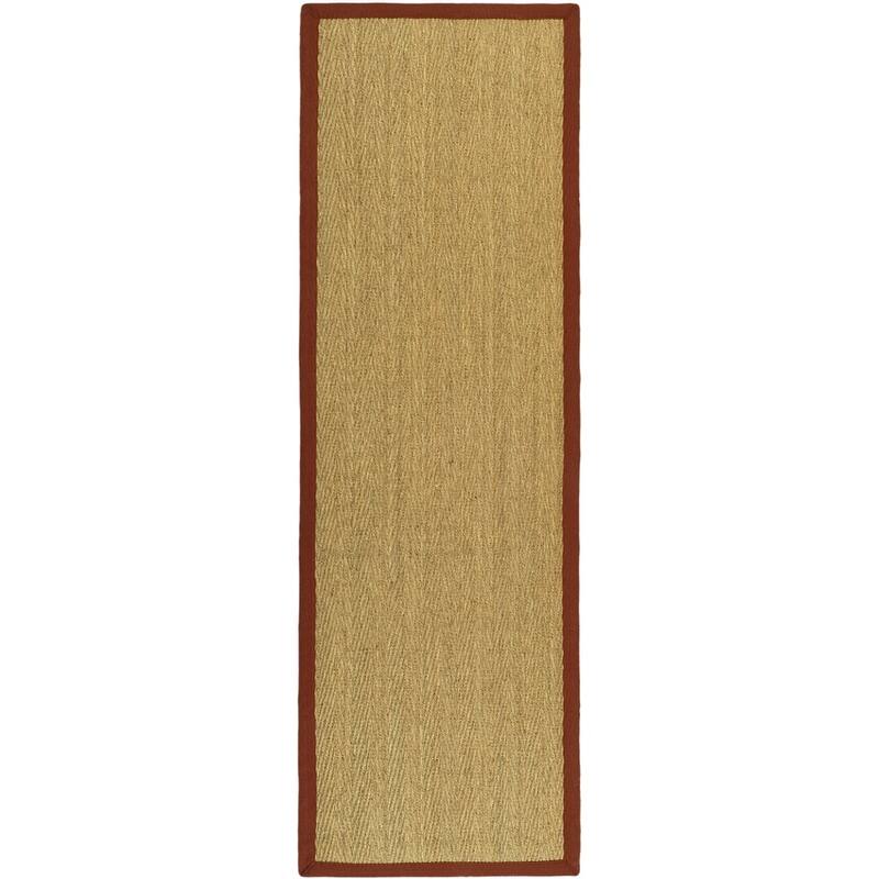 SAFAVIEH Natural Fiber Oceana Herringbone Seagrass Rug