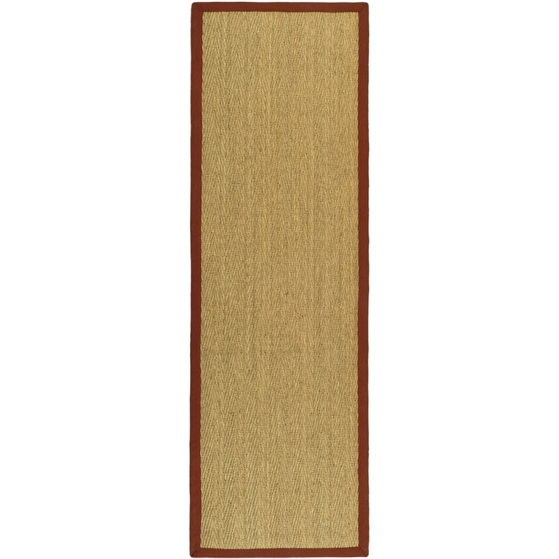 SAFAVIEH Natural Fiber Trilby Herringbone Seagrass Rug