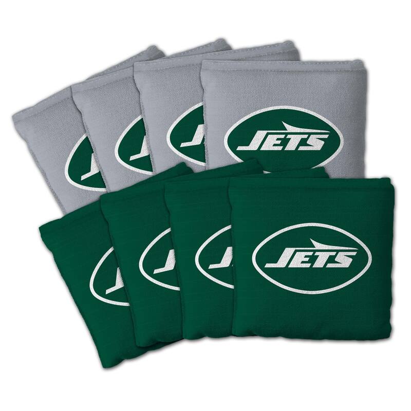 New York Jets NFL Dual Sided Pro Stop & Slide Cornhole Bags