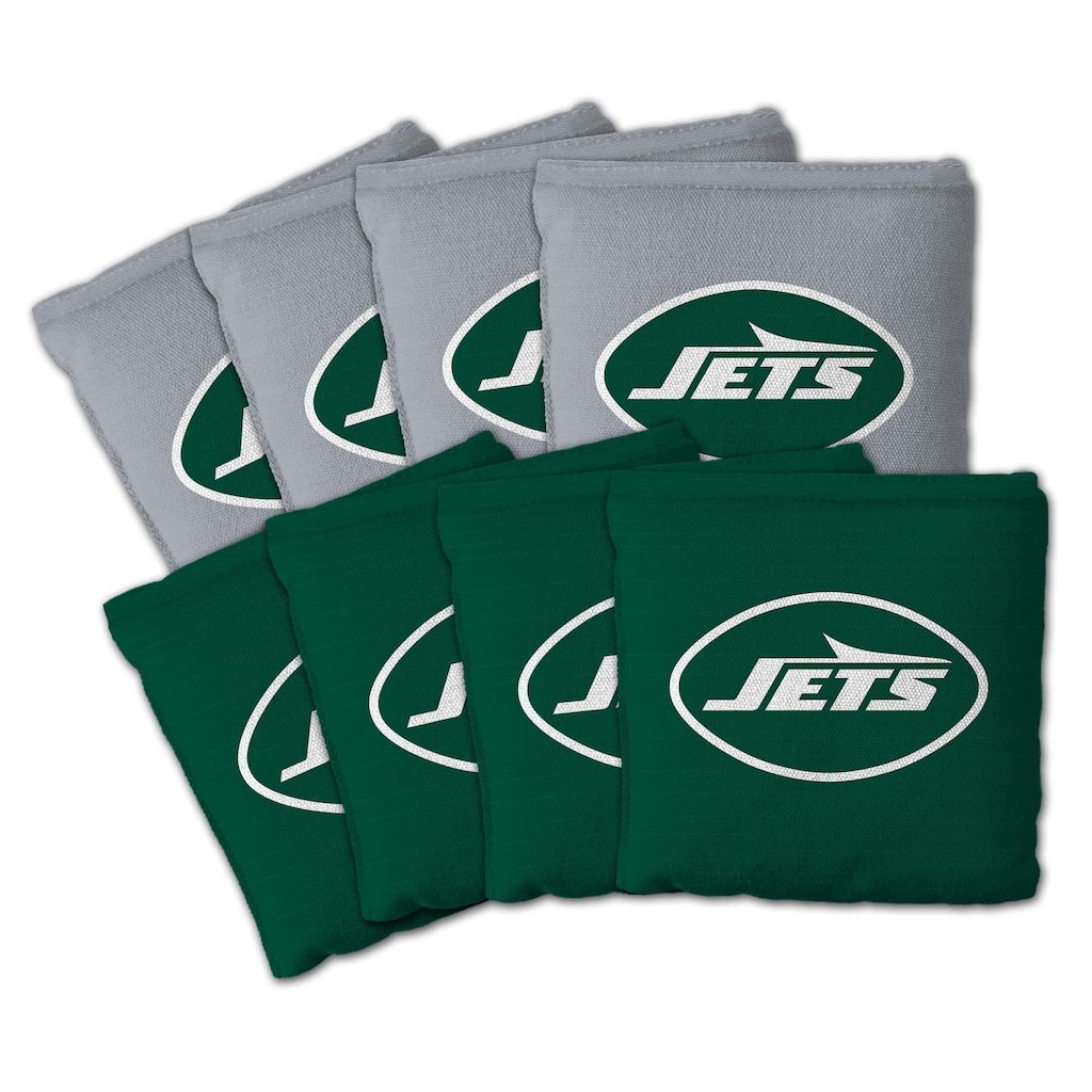 New York Jets NFL Dual Sided Pro Stop & Slide Cornhole Bags
