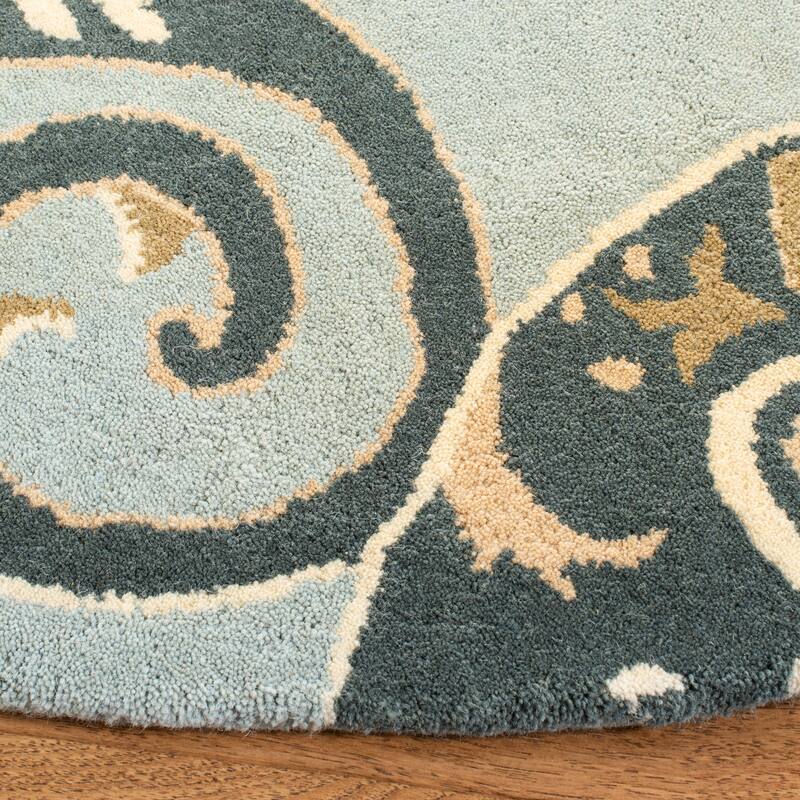 SAFAVIEH Handmade Wyndham Dragana Modern Wool Rug