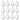 Metal Cookie Cutter Set of 12 Aluminum Alloy Silver