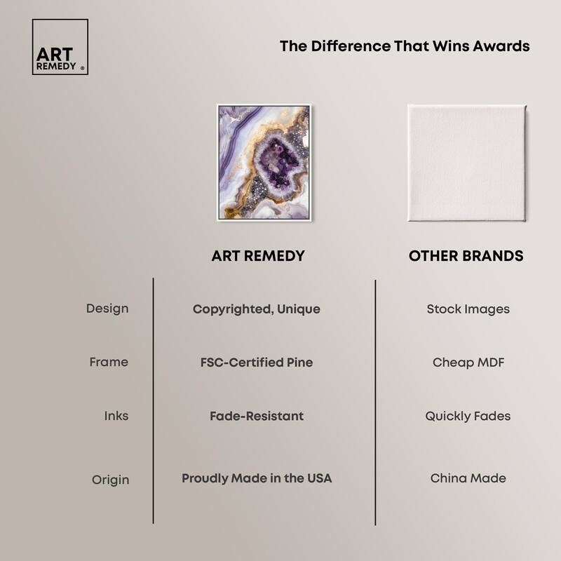 Amethystine Dream II Canvas by Art Remedy