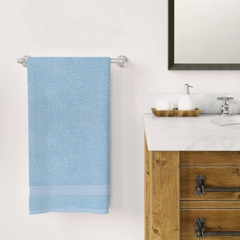 A1HC Bath Towel Set, 500 GSM Duet Technology 100% Ring Spun Cotton, Oeko-Tex Green Certified, Ultra Soft, Quick Dry