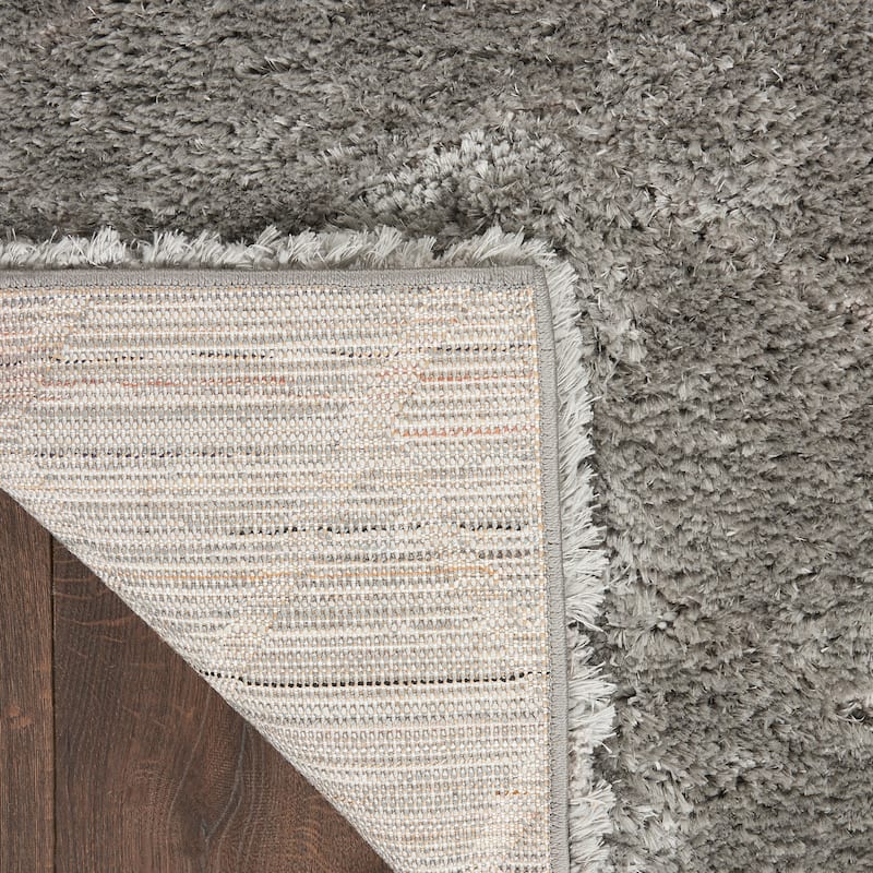 Nourison Dreamy Shag Contemporary Chevron Geometric Abstract Area Rug